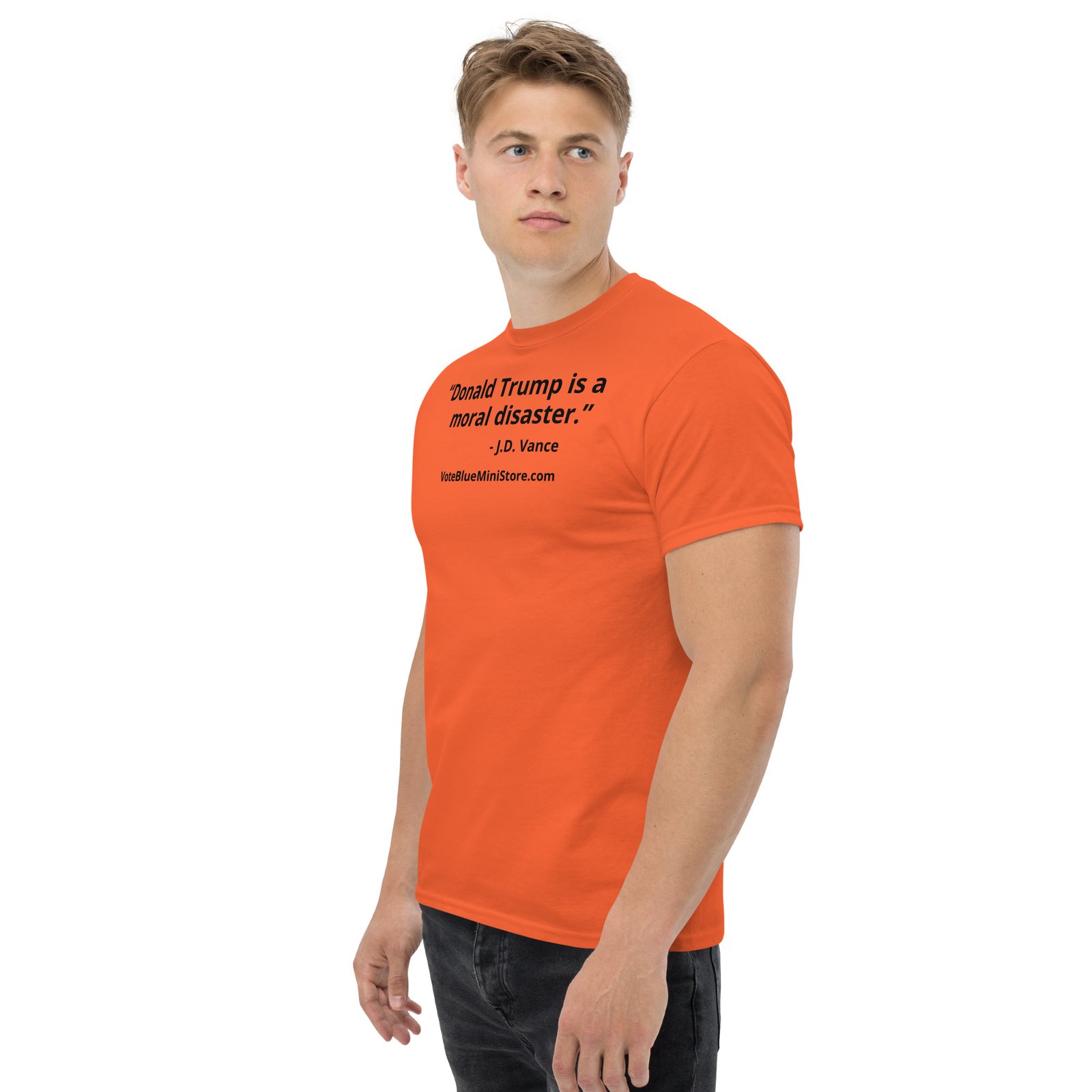 unisex-classic-tee-orange-left-front-66cd0c8974190.jpg