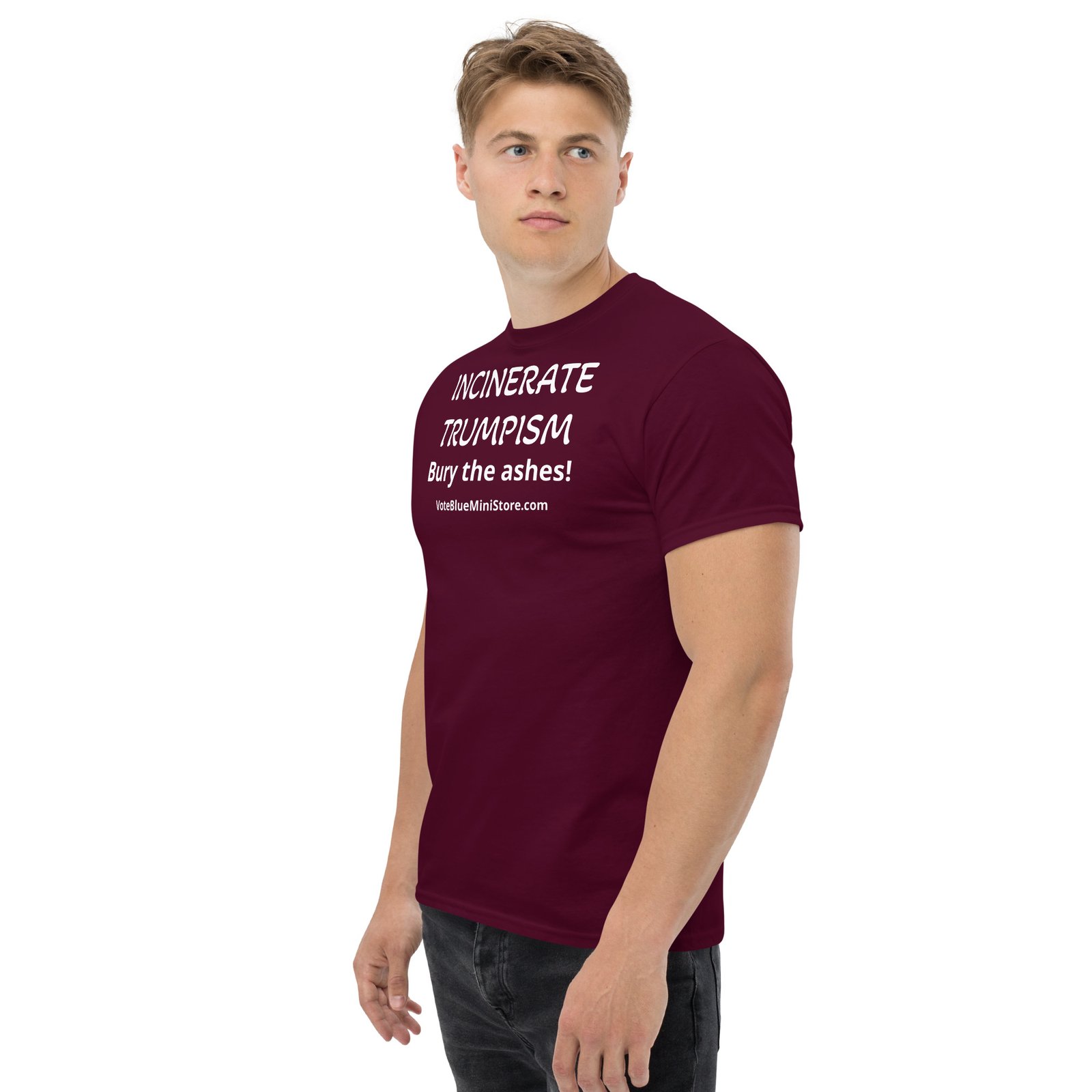 unisex-classic-tee-maroon-left-front-66dc7cd1b0385.jpg