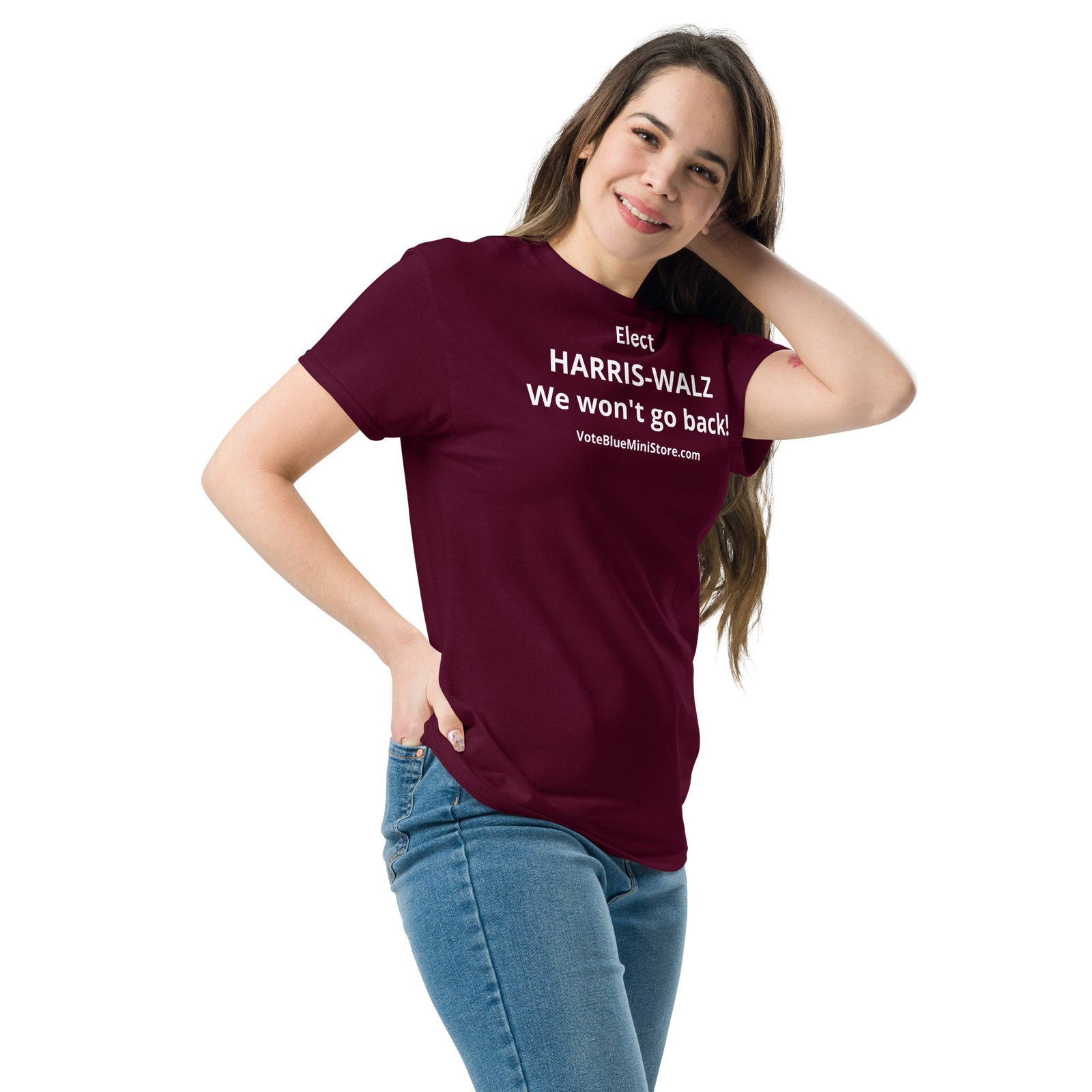 unisex-classic-tee-maroon-left-front-66de33cb6fe09.jpg